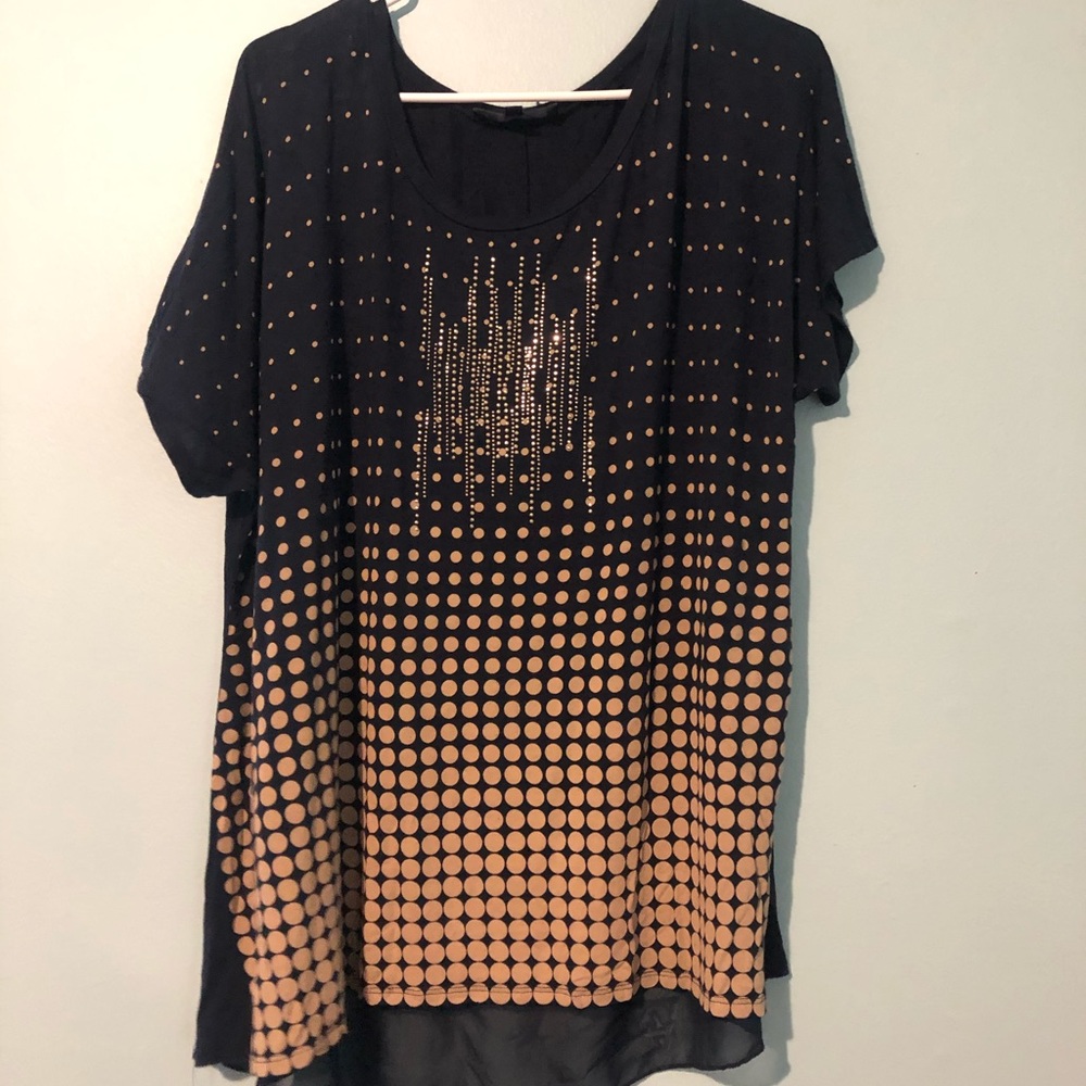 B.L.E.U blouse.